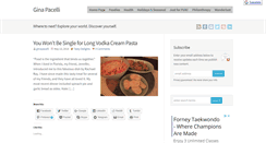 Desktop Screenshot of ginapacelli.com